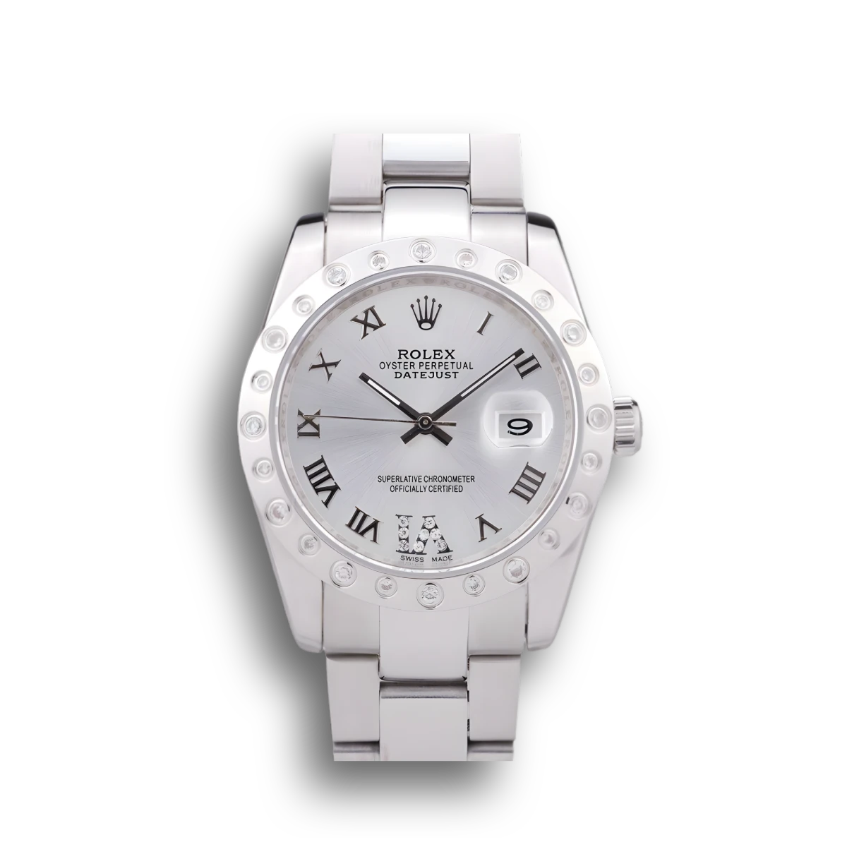 Datejust Diamond Bezel Silver Dial 7468