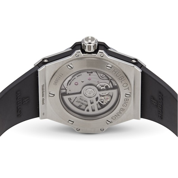 Big Bang Women Automatic Black Rubber Watch 465.SX.1170.RX.1204