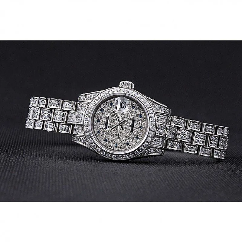 Swiss DateJust Diamond Dial Stainless Steel 622022