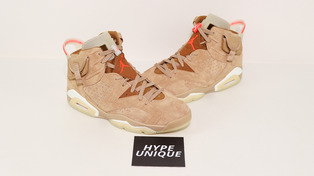 Travis Scott x Air Jordan 6 Retro ‘British Khaki’
