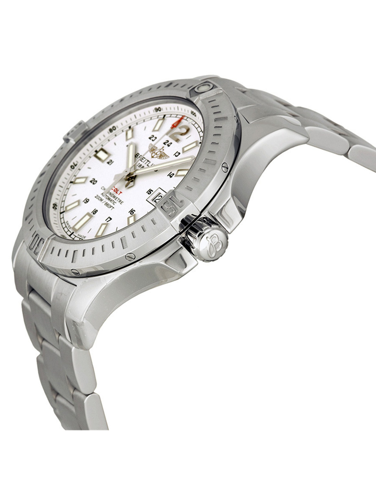 Colt Silver Dial 24 Hour Markers A1738811 G791SS