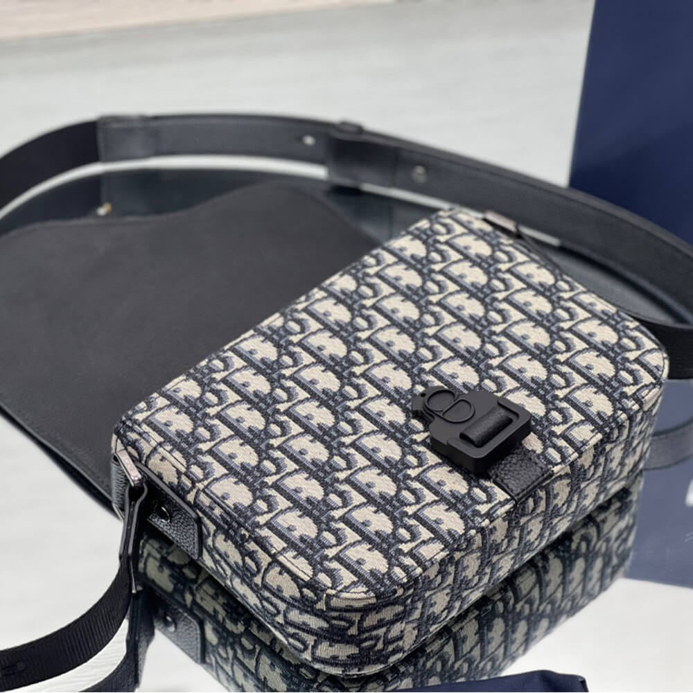 Dior MINI SADDLE BAG WITH STRAP