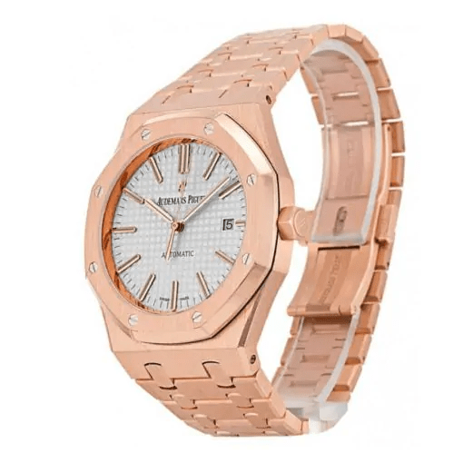 Royal Oak 41 mm, White Ref. 15400OR.OO.1220OR.02
