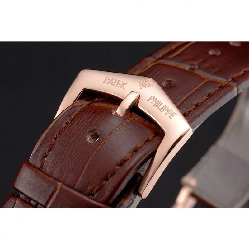 Calatrava Roman Dial Rose Gold 40 mm, Rose Gold Plated
