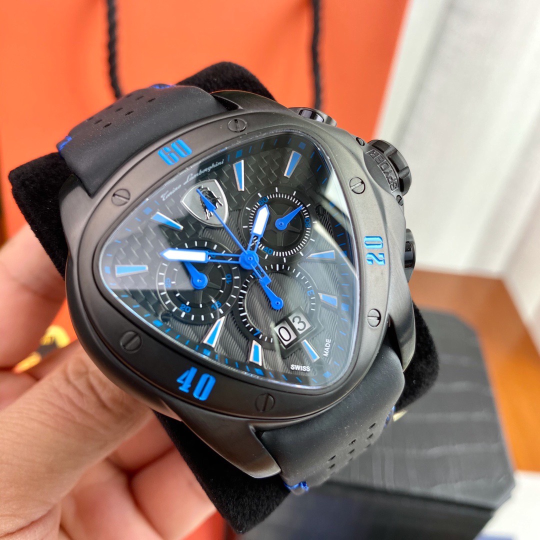 Tonino Lamborghini New Spyder Chronograph Blue / Black