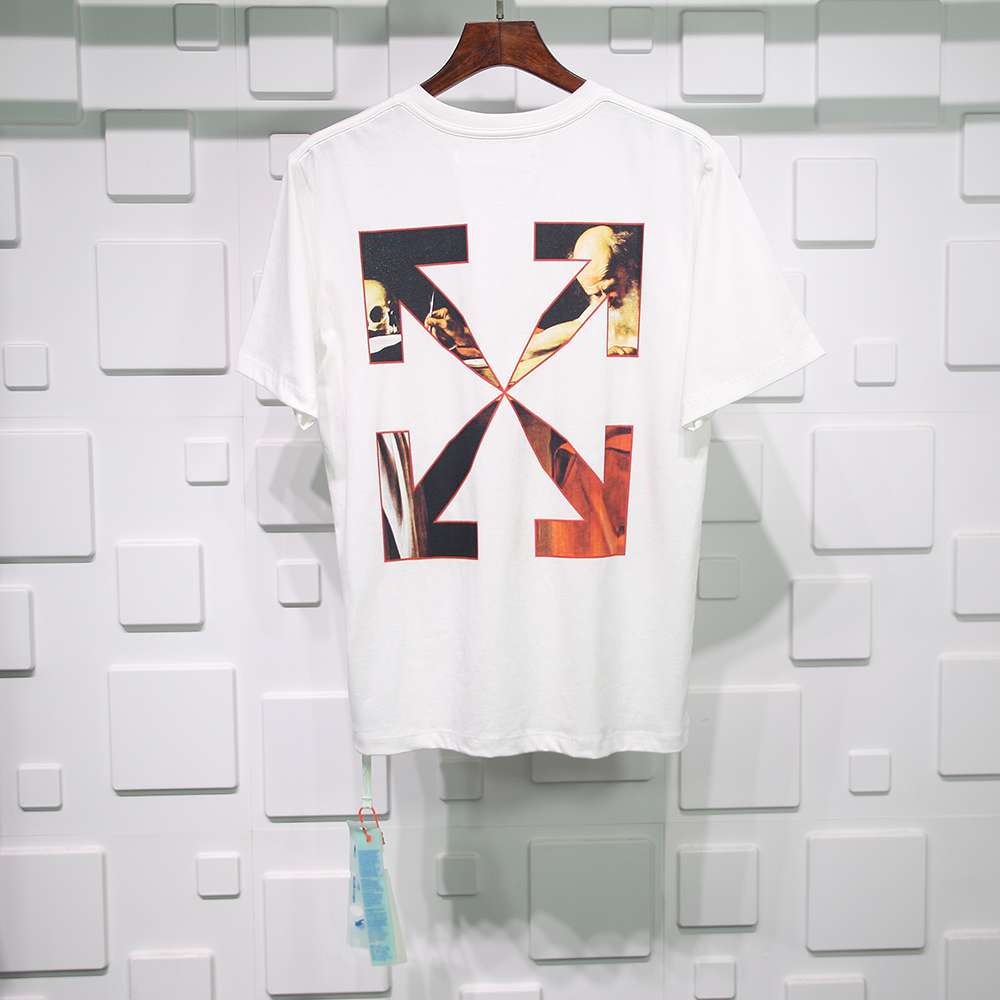 OFF-WHITE C/O VIRGIL ABLOH COTTON-JERSEY T-SHIRT
