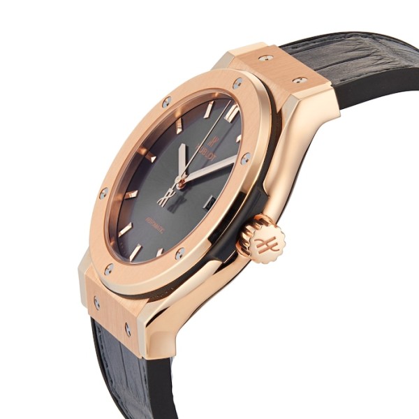 Classic Fusion Men Automatic Grey Alligator Watch 542.OX.7081.LR