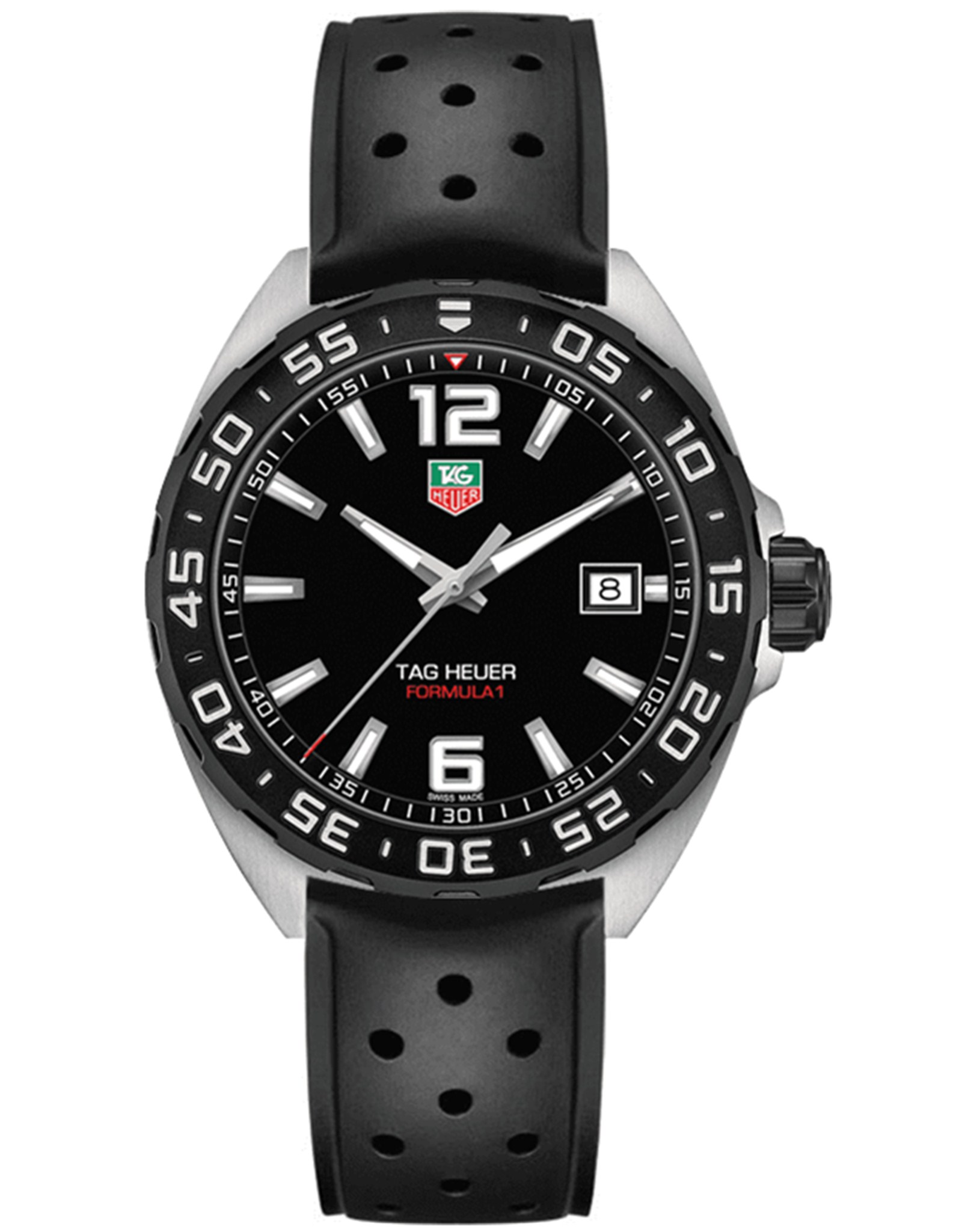 Formula 1 Black Dial Quartz 200M Men's Watch WAZ1110.FT8023 41MM
