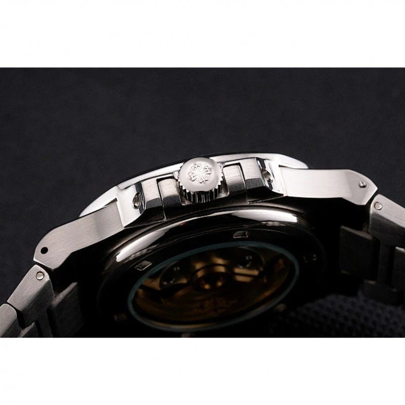 Nautilus 5980/1A-015 Dial Silver 40 mm, Stainless Steel