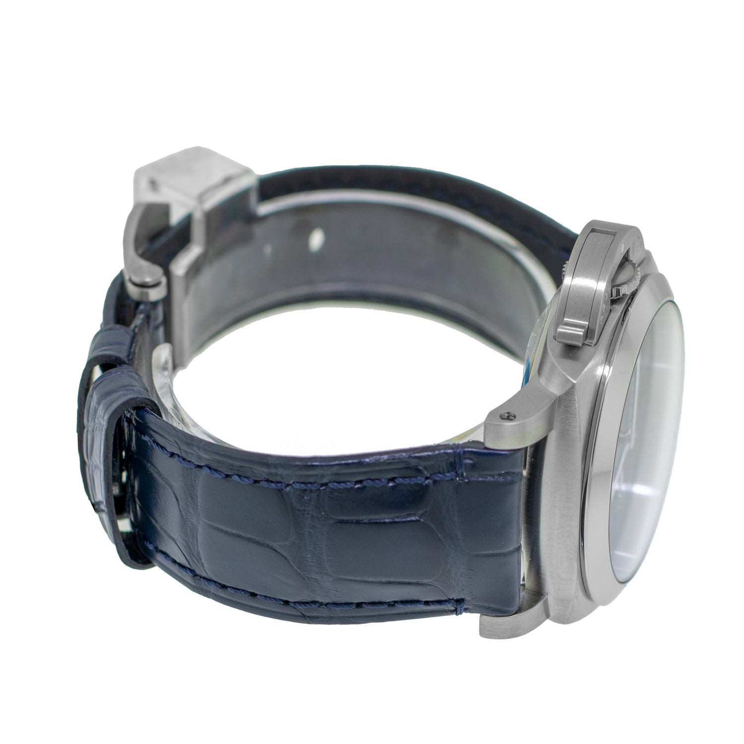 Luminor Quaranta Steel Blue Arabic 44mm PAM01370