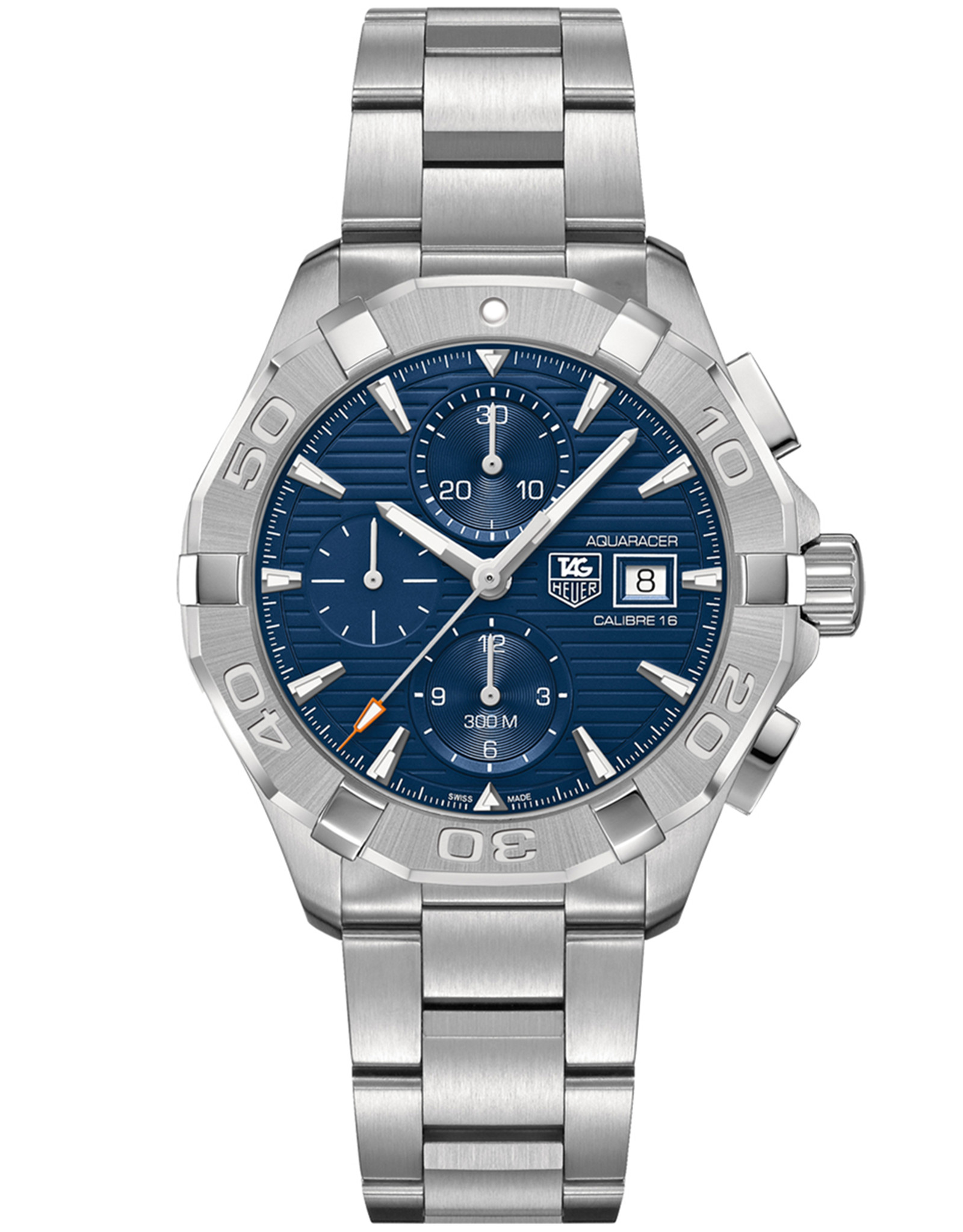 Aquaracer Blue Dial Men's Diving Watch CAY2112.BA0927 43 MM