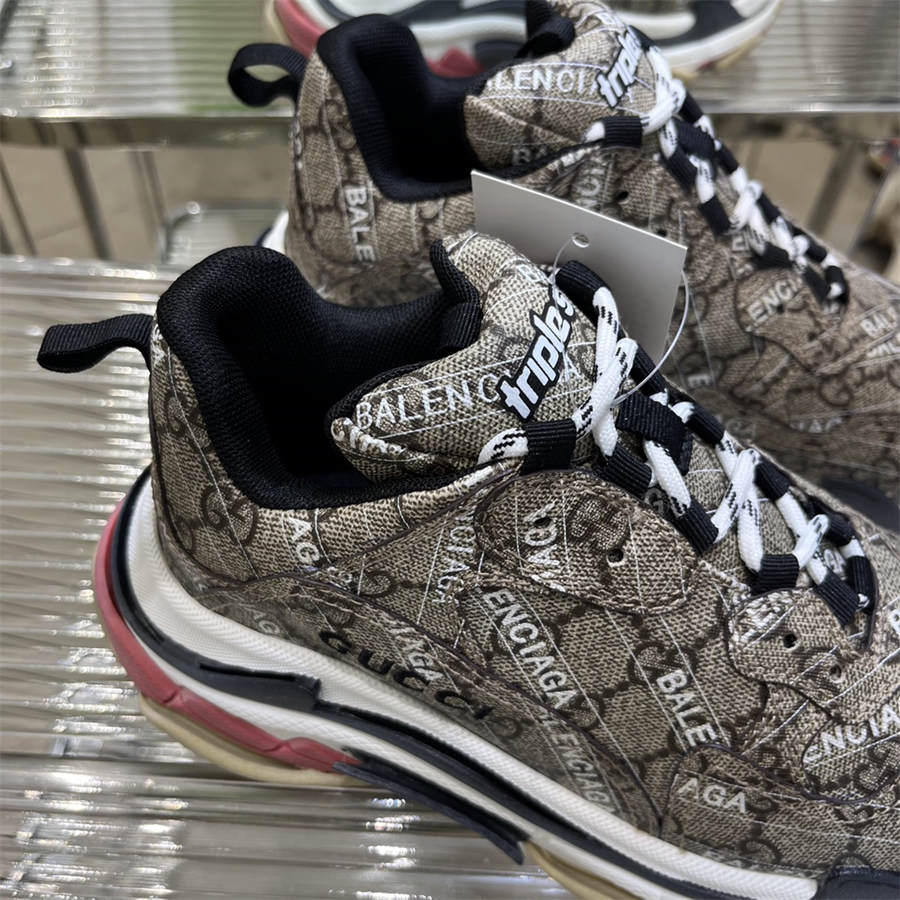 Balenciaga x Gucci triple sneakers