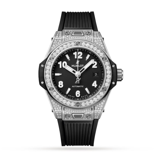 Big Bang Women Automatic Black Rubber Watch 485.SX.1170.RX.1604