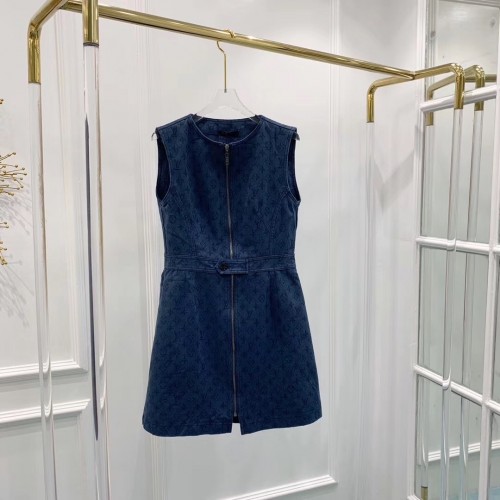 Louis Vuitton Monogram Denim Dress