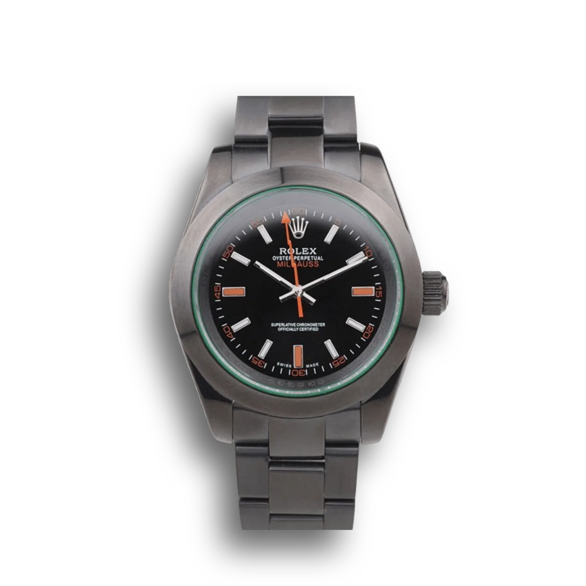 Milgauss Pro-Hunter Tinted Green Saphire Black Dial PRL05090290