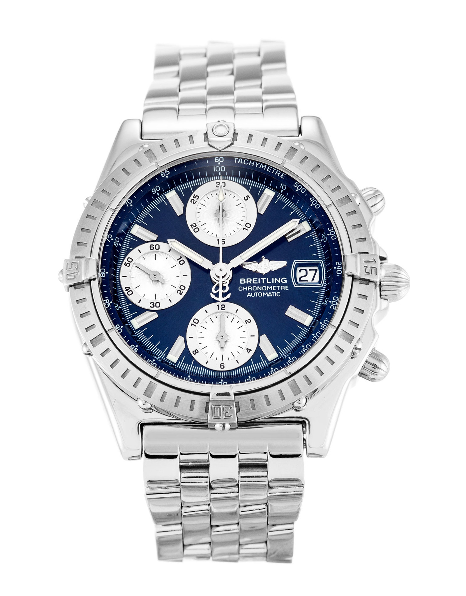 Chronomat Blue Dial Stick Markers A13352