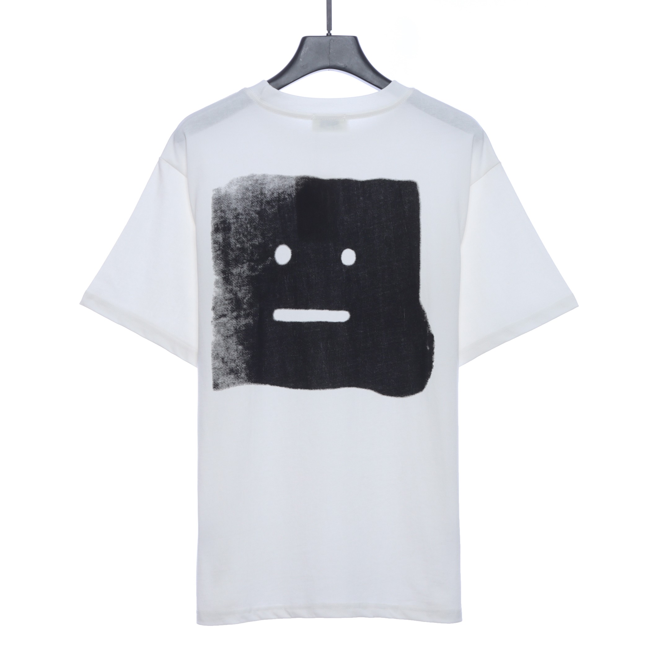 Black and white smiley logo T-Shirt