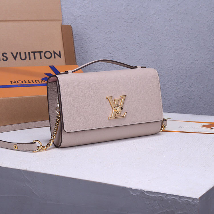 Louis Vuitton Lockme Clutch Purse