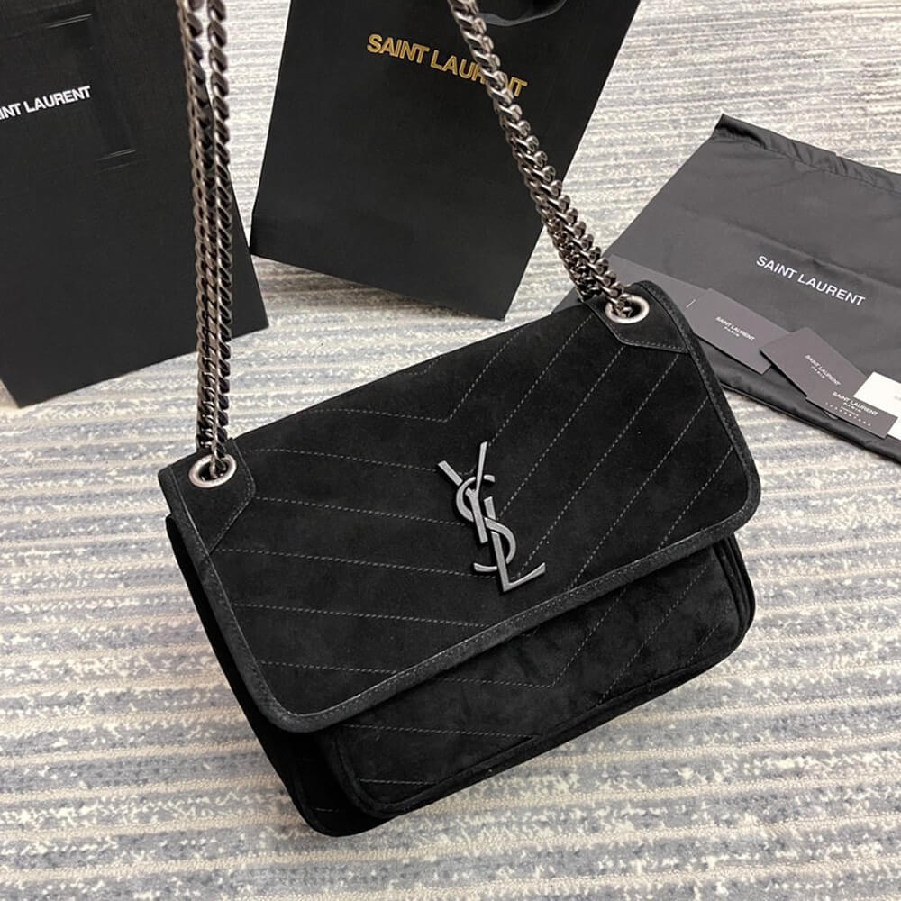 YSL SAINT LAURENT NIKI MEDIUM IN SUEDE
