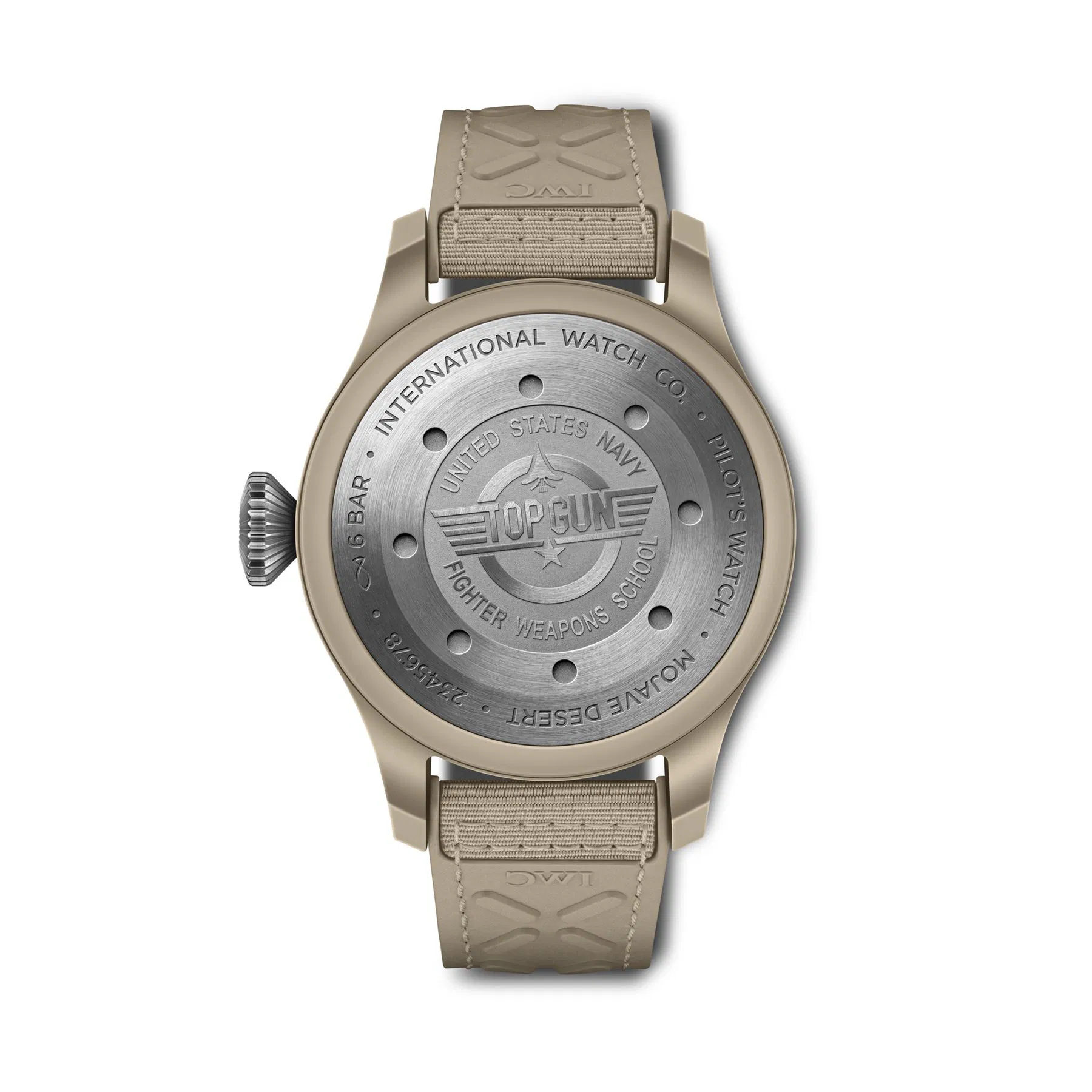Schaffhausen big Pilots watch top gun edition mojave desert iw506003