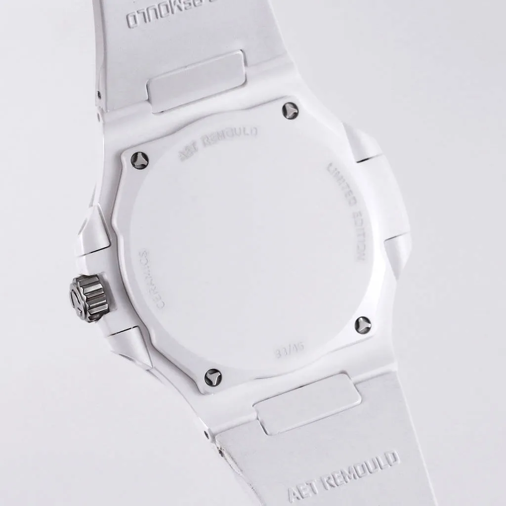 Nautilus 5711/1A-018  40 mm, Rubber Strap White Dial