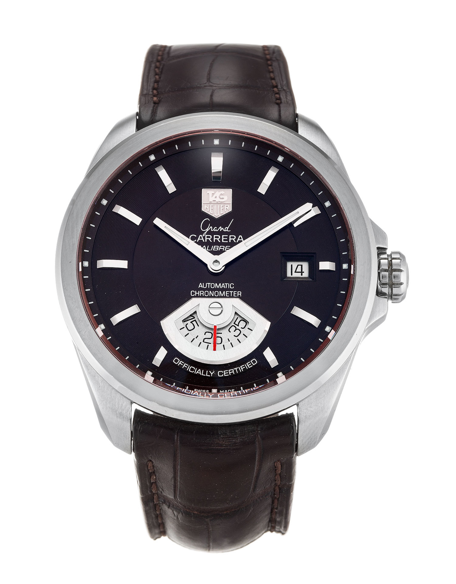 Grand Carrera WAV511C.FC6230 Black Dial Stick Markers 40.2MM