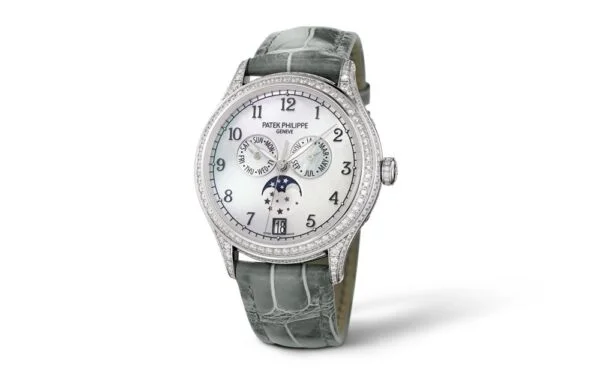Complications 4948G-010 ANNUAL CALENDAR, MOON PHASES.  38 mm,White gold