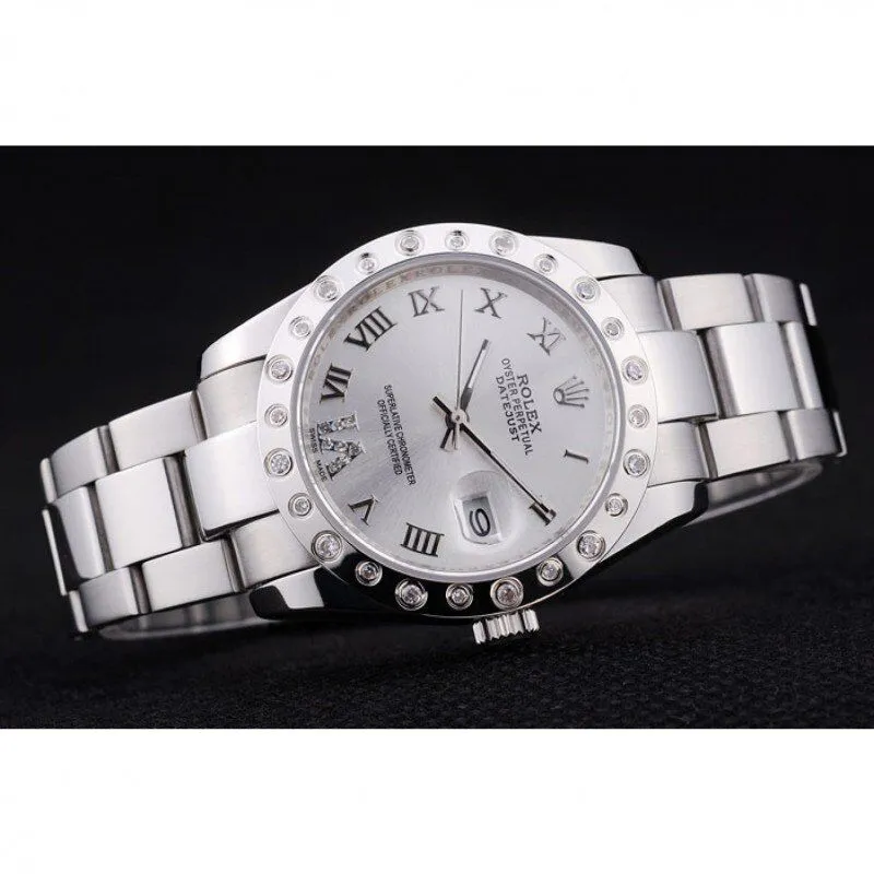 Datejust Diamond Bezel Silver Dial 7468
