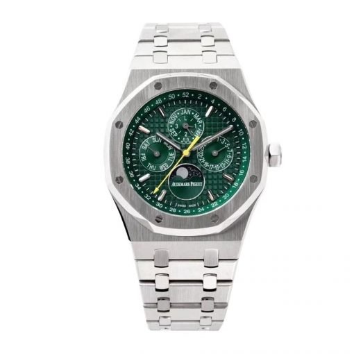 Royal Oak Offshore Chronograph 42 mm, Green Ref. 26574ST.OO.26606ST.03