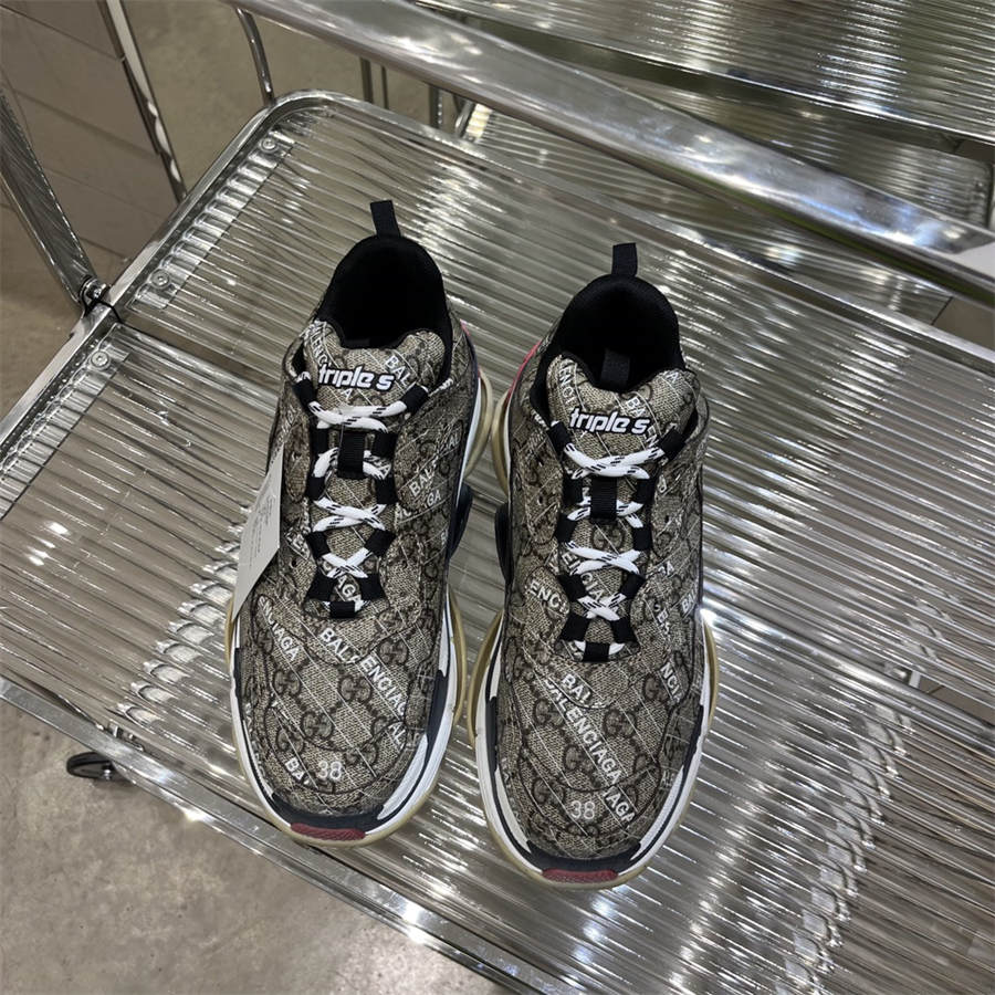 Balenciaga x Gucci triple sneakers