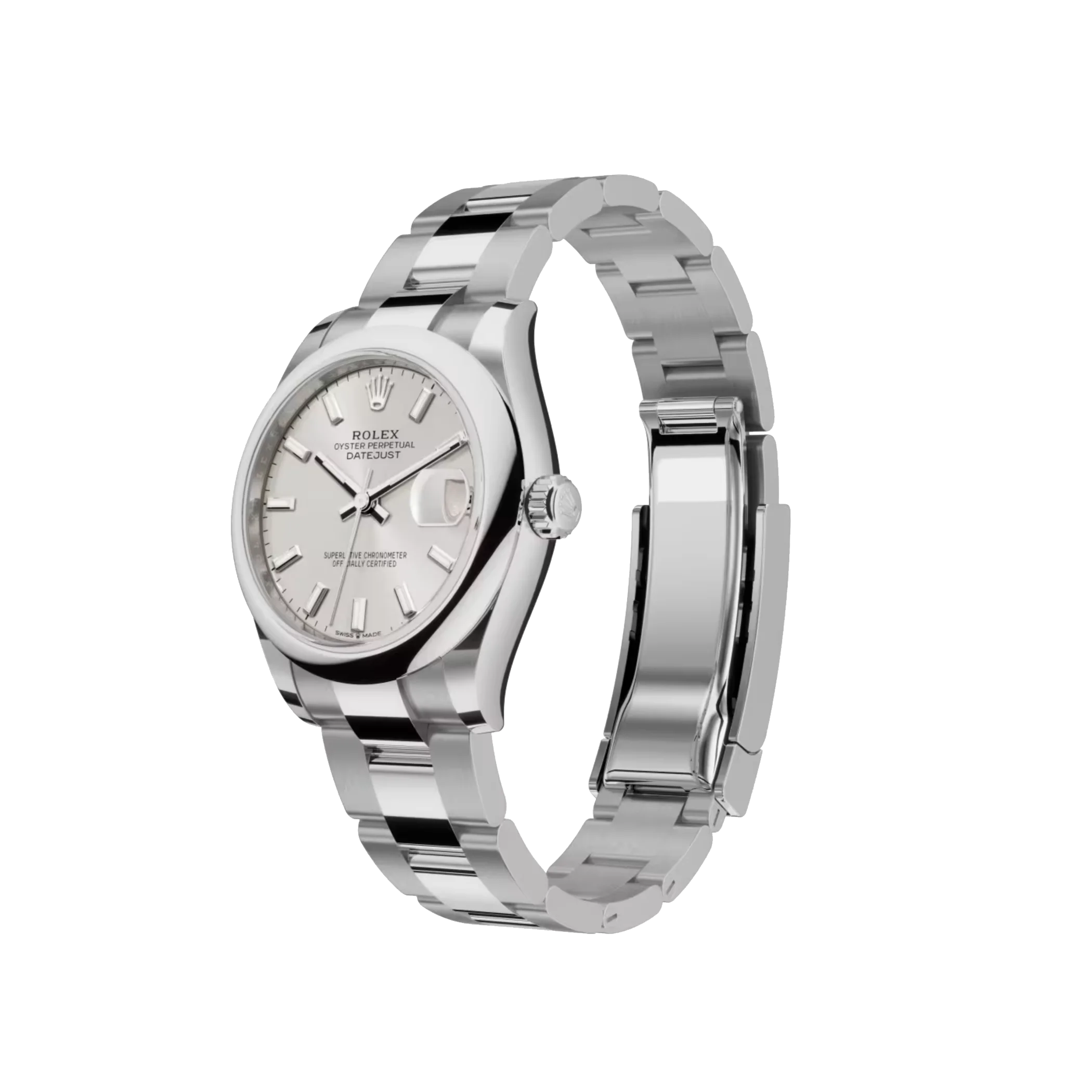 Datejust: silver dial, Jubilee bracelet, m278240-0005