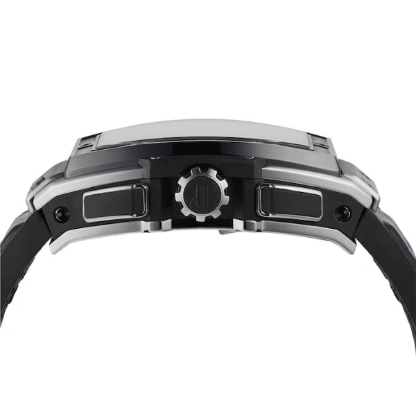 Spirit Of Big Bang Men Automatic Skeleton Leather Watch 601.NM.0173.LR