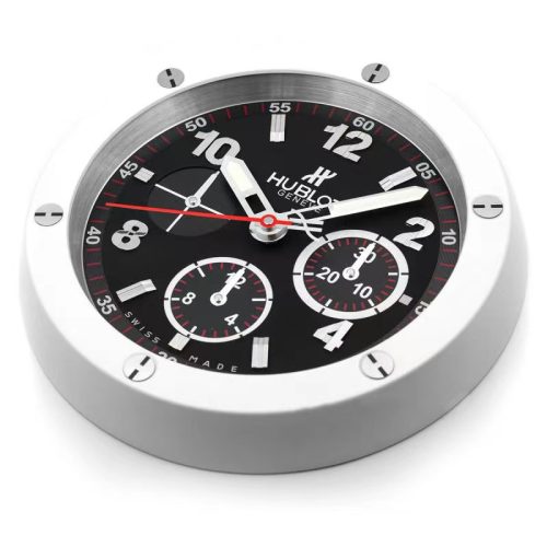 big bang series white black wall clock