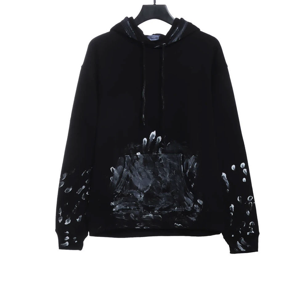 Graffiti splatter hoodie