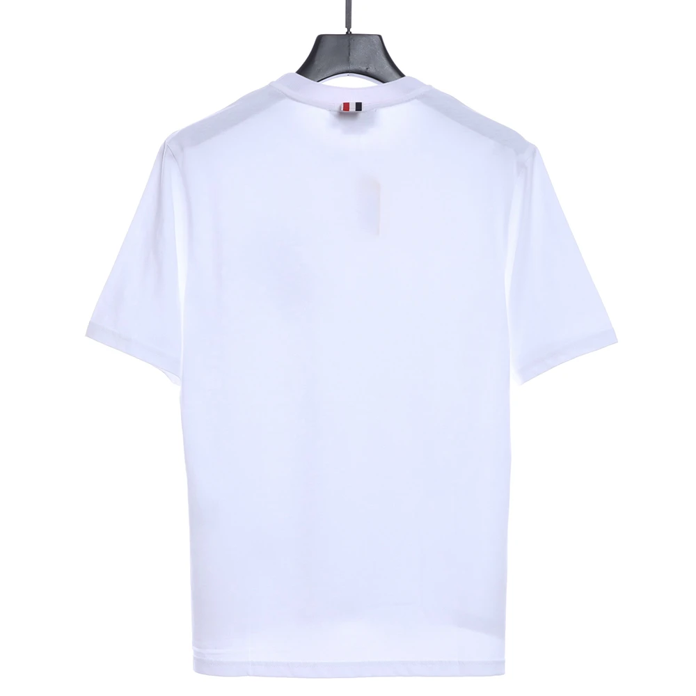 Embroidered flower T-shirt