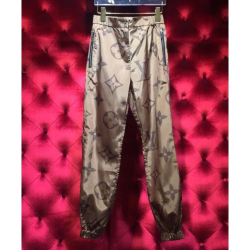 Louis Vuitton Womens monogram giant print jogging pant Apricot