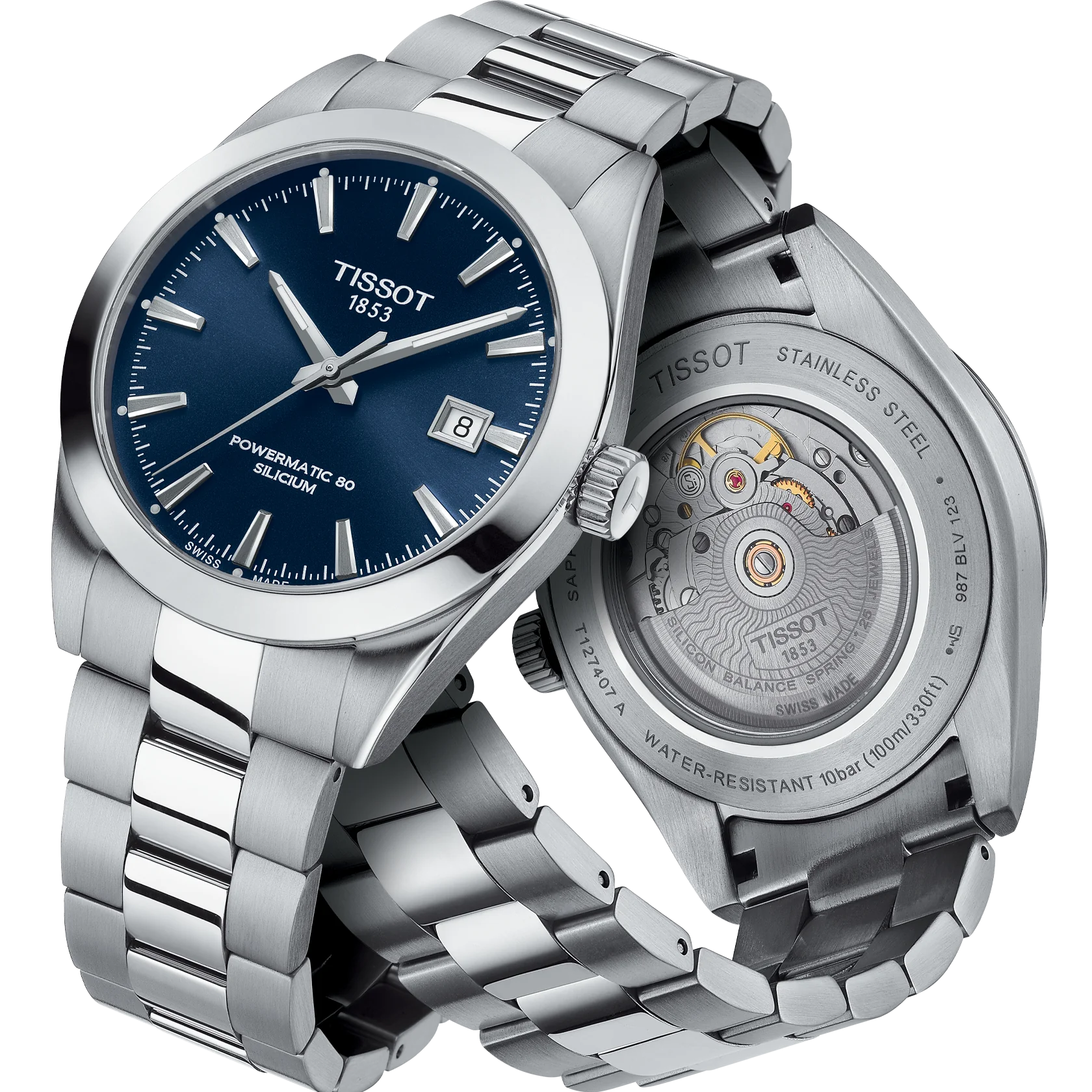 Gentleman Powermatic 80 Silicium T1274071104100