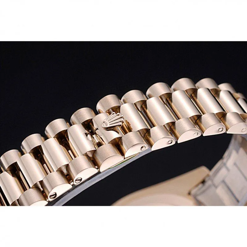 Day-Date White Dial Gold Bracelet 622546