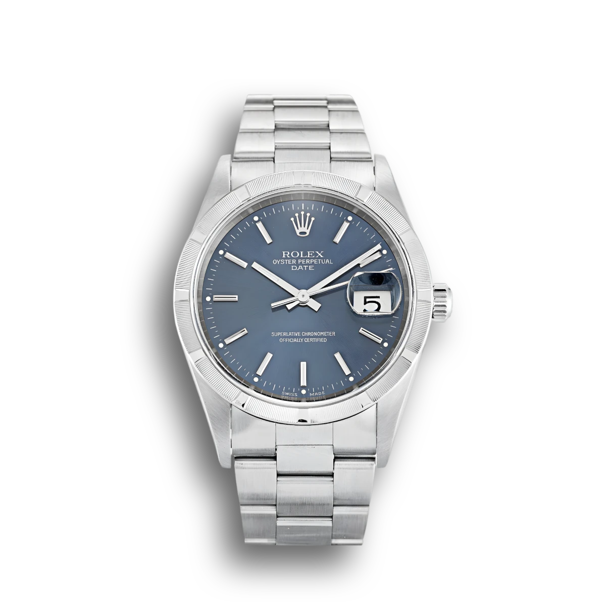 Oyster Perpetual Date Blue 15210