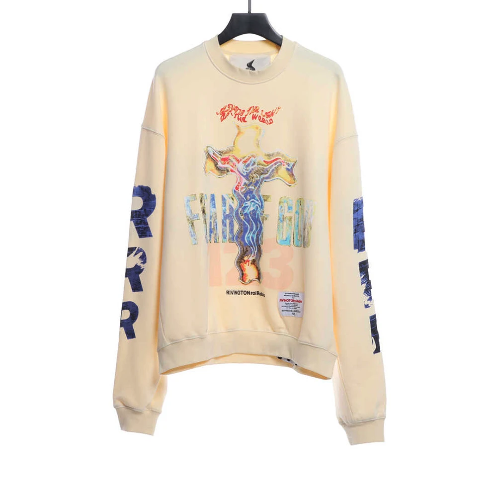 Cross sweater