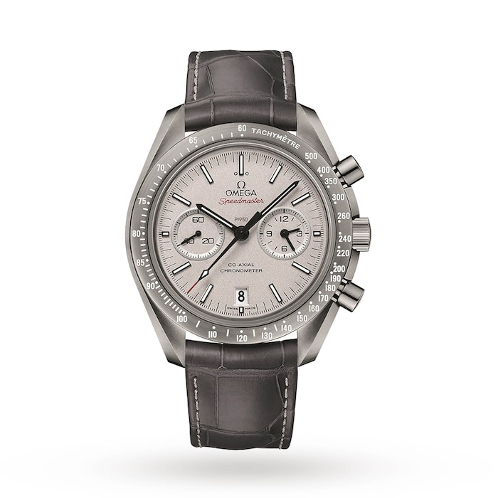 Speedmaster “Grey Side of The Moon” Mens 45mm Ceramic Co-Axial Automatic Mens Watch
