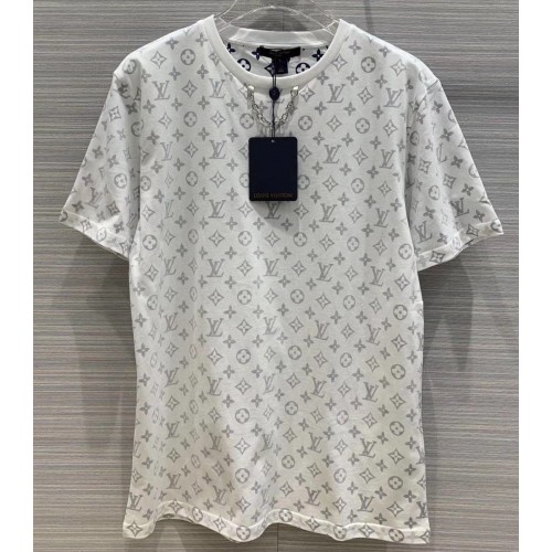 Louis Vuitton LV Escale Printed T-shirt with Chain