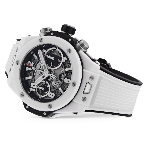 Big Bang Men Automatic White Rubber Watch 441.HX.1170.RX