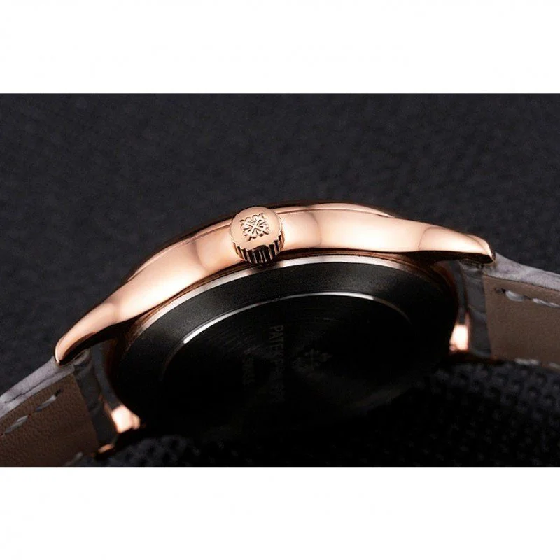 Calatrava Silver & Diamond Dial 28 mm, Rose Gold Plated