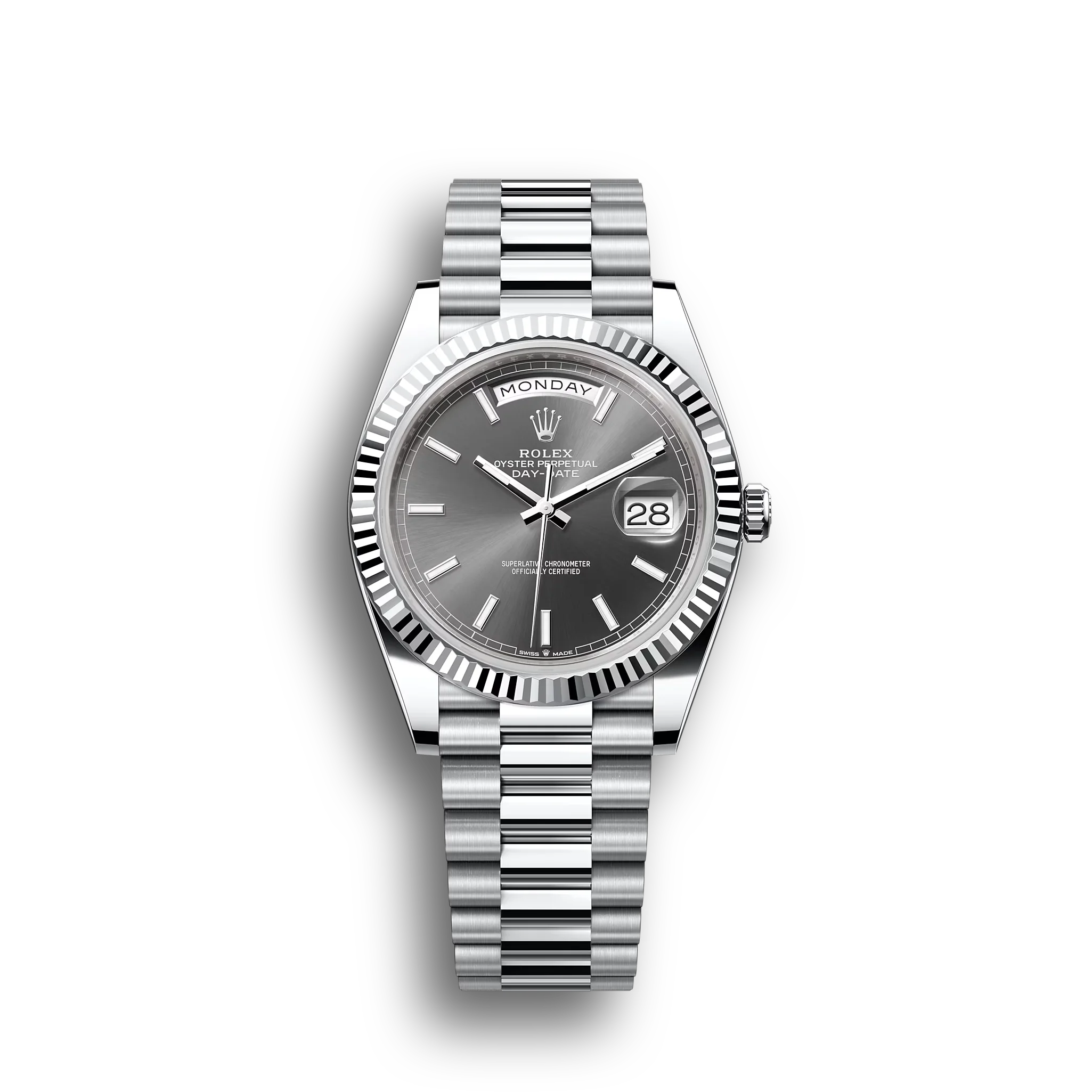 Day-Date: platinum, slate, m228236-0013