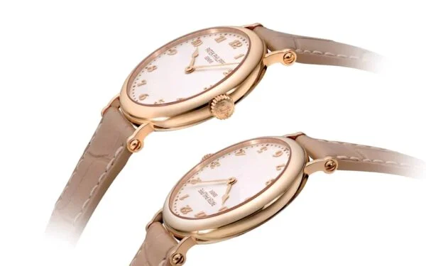 Calatrava 7200R-001 Ultra-thin mechanical self-winding movement.  34.6 mm,Rose gold,