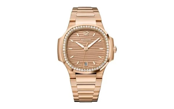 Nautilus 7118/1200R-010 Ladies Automatic 35.2 mm,Rose gold