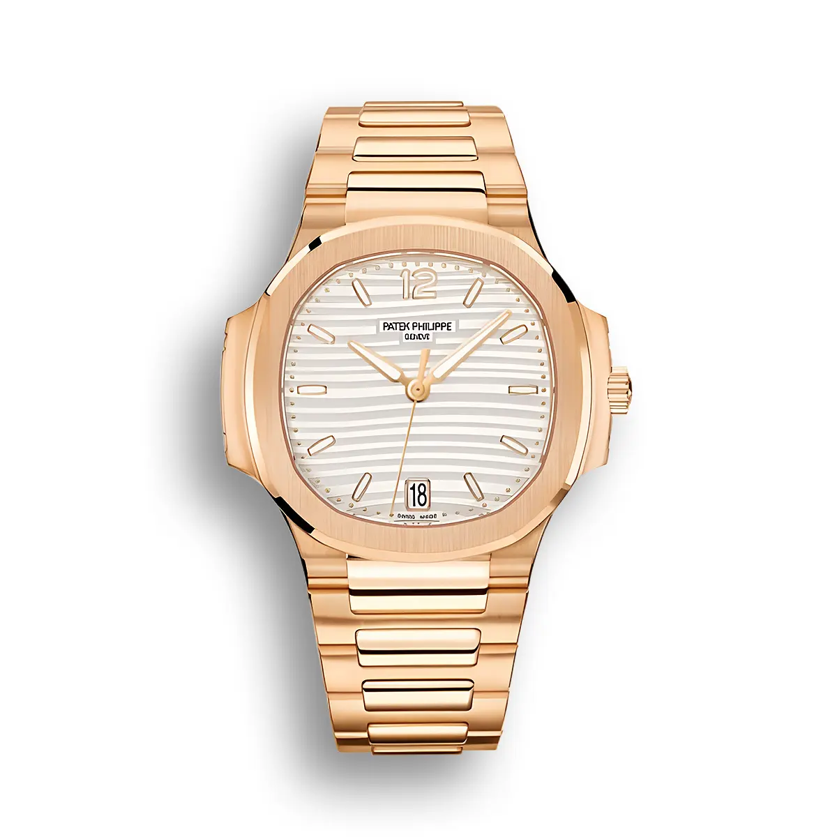 Nautilus 7118/1R-001 Ladies Automatic 35.2 mm,Rose gold