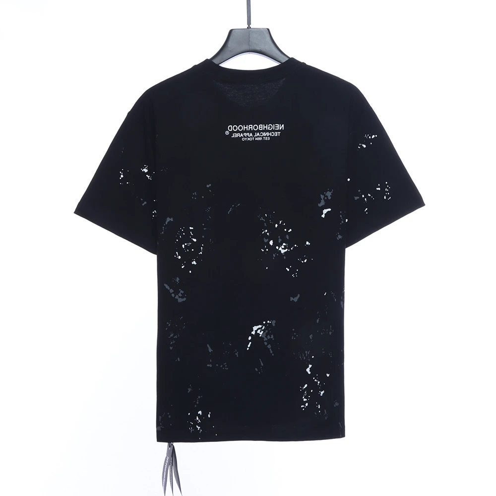 Ink Splatter Short Sleeve T-Shirt