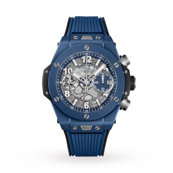 Big Bang Men Automatic Blue Rubber Watch 441.EX.5129.RX.UCL22